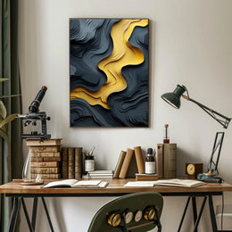 Flowing Layers Poster PosterGoat