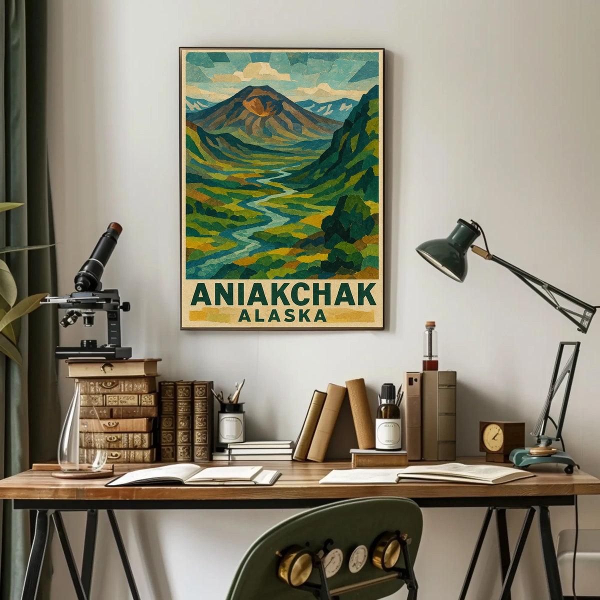 Aniakchak, Alaska Poster