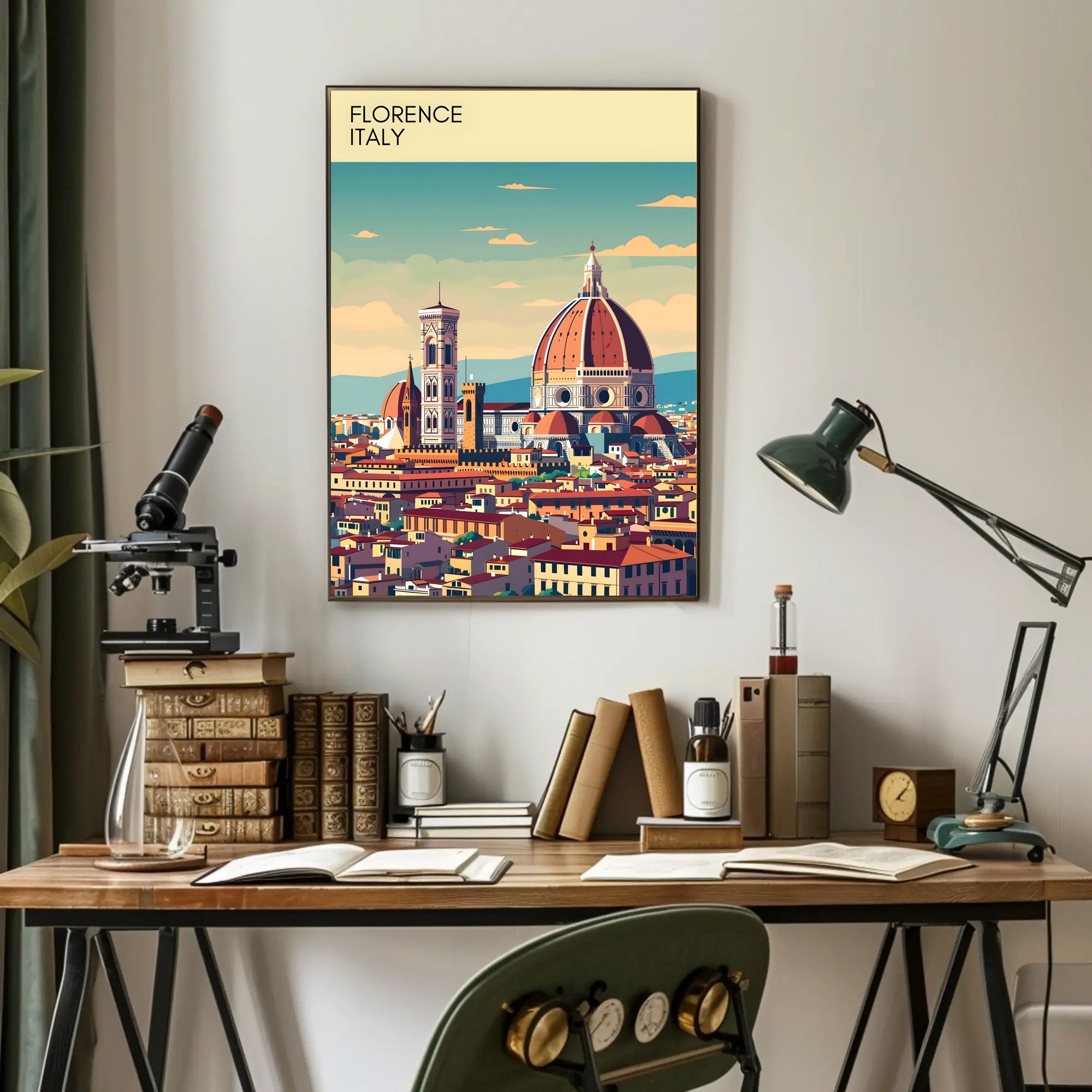 Florence, Italy: A Timeless View Poster