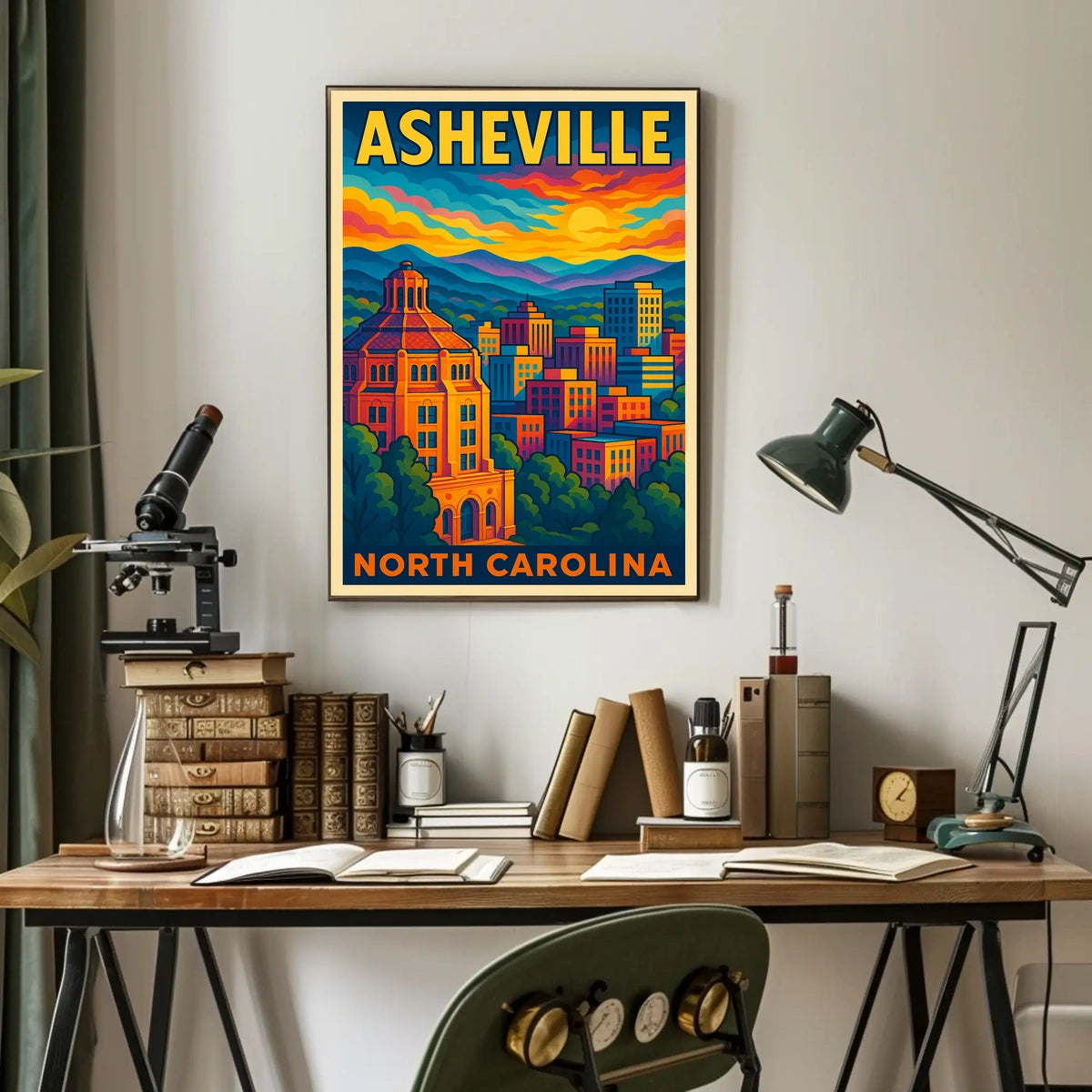 Asheville, North Carolina Poster