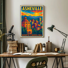 Asheville, North Carolina Poster