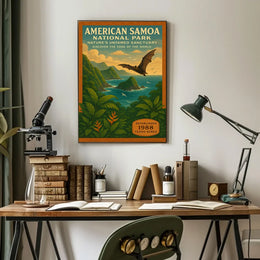 Modern Urban Skyline Art Poster