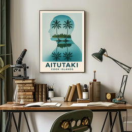 Aitutaki Cook Islands Paradise Poster