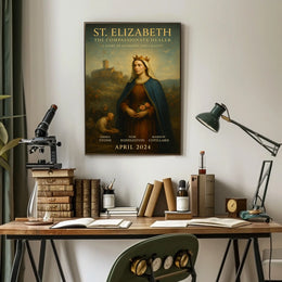 St. Elizabeth The Compassionate Healer Poster