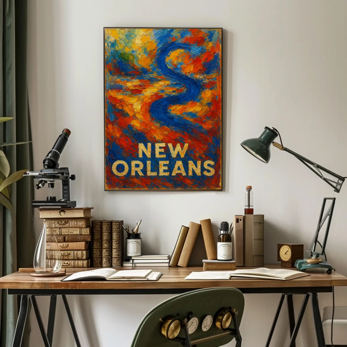 Vibrant New Orleans Poster