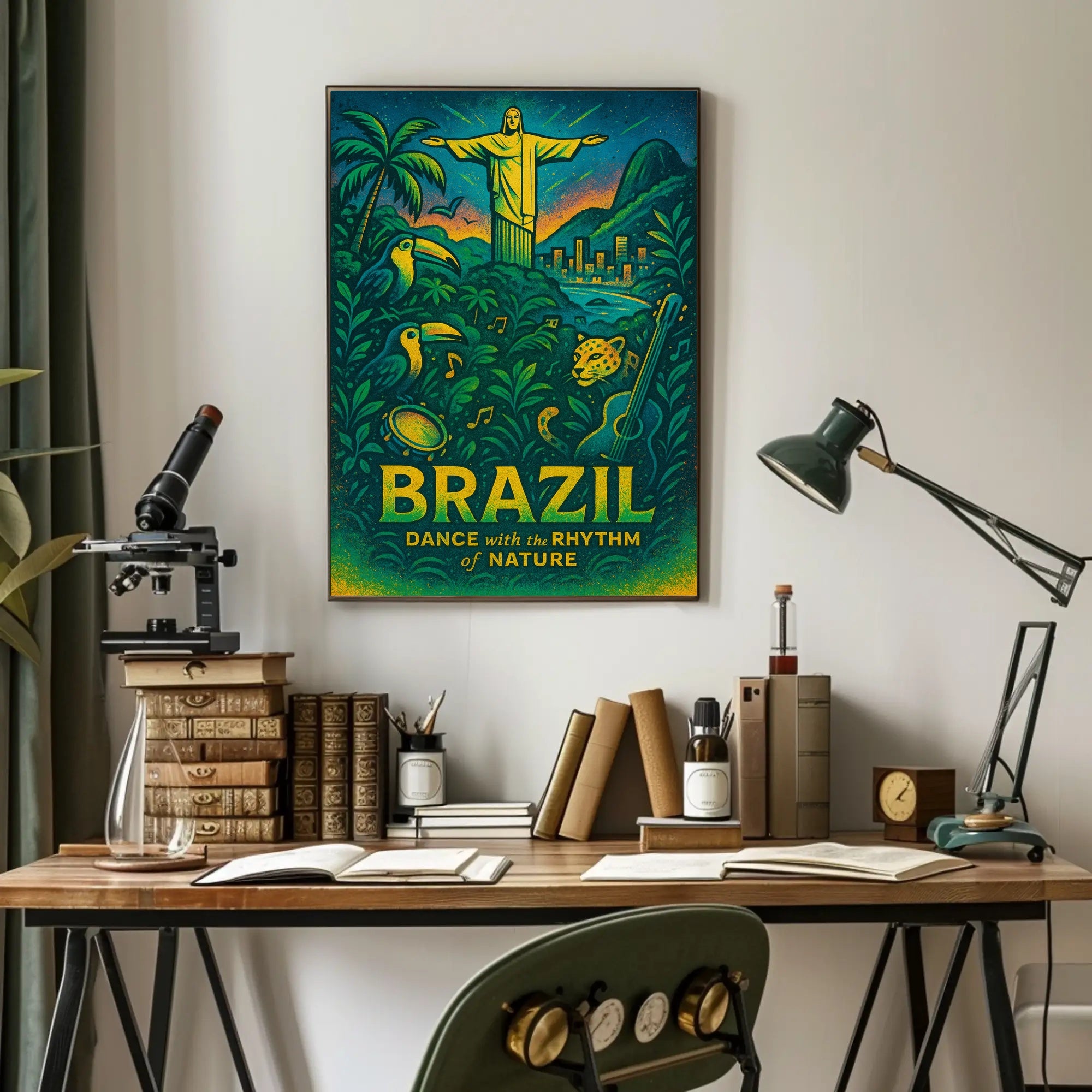 Dance with the Rhythm of Nature Poster