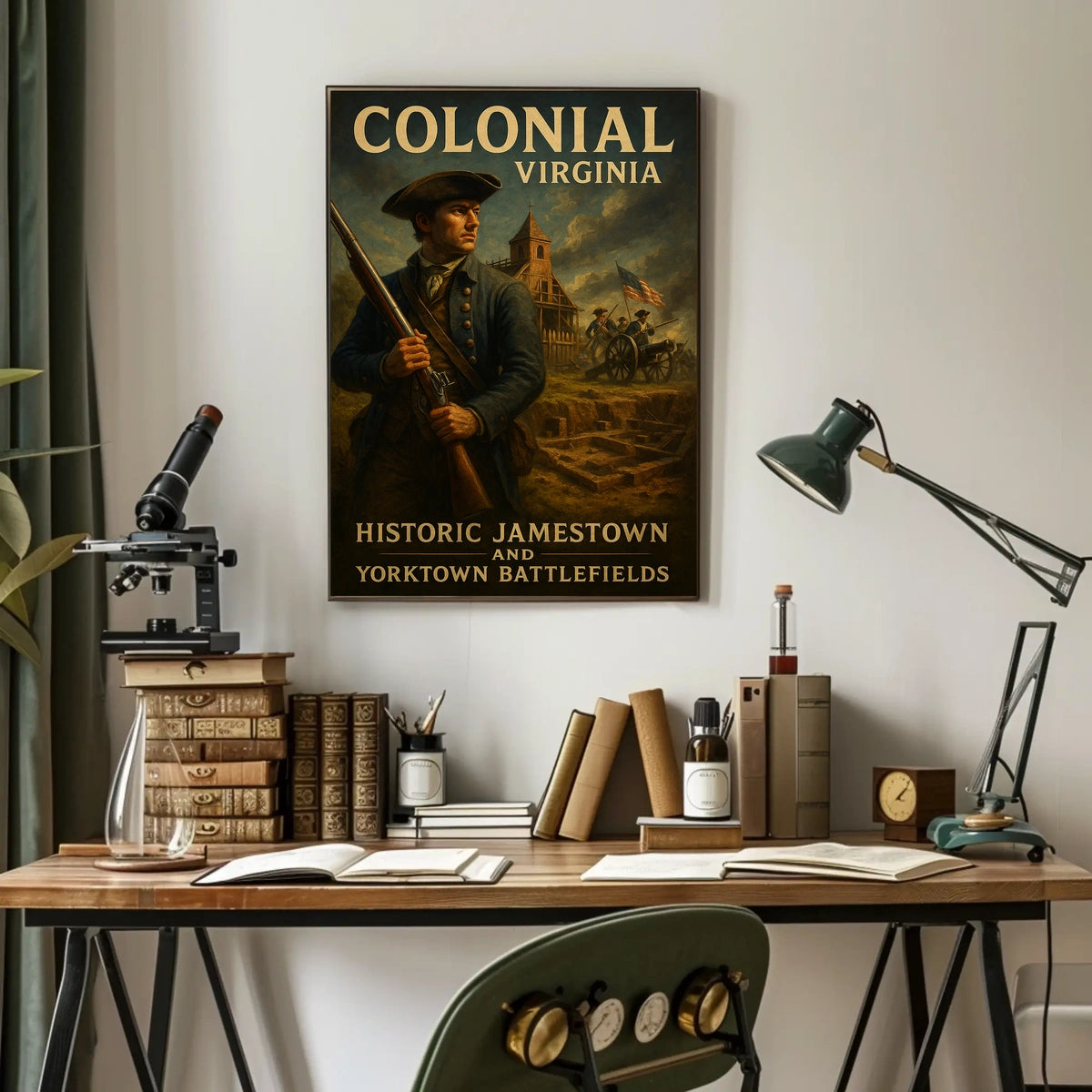 Colonial Virginia Poster