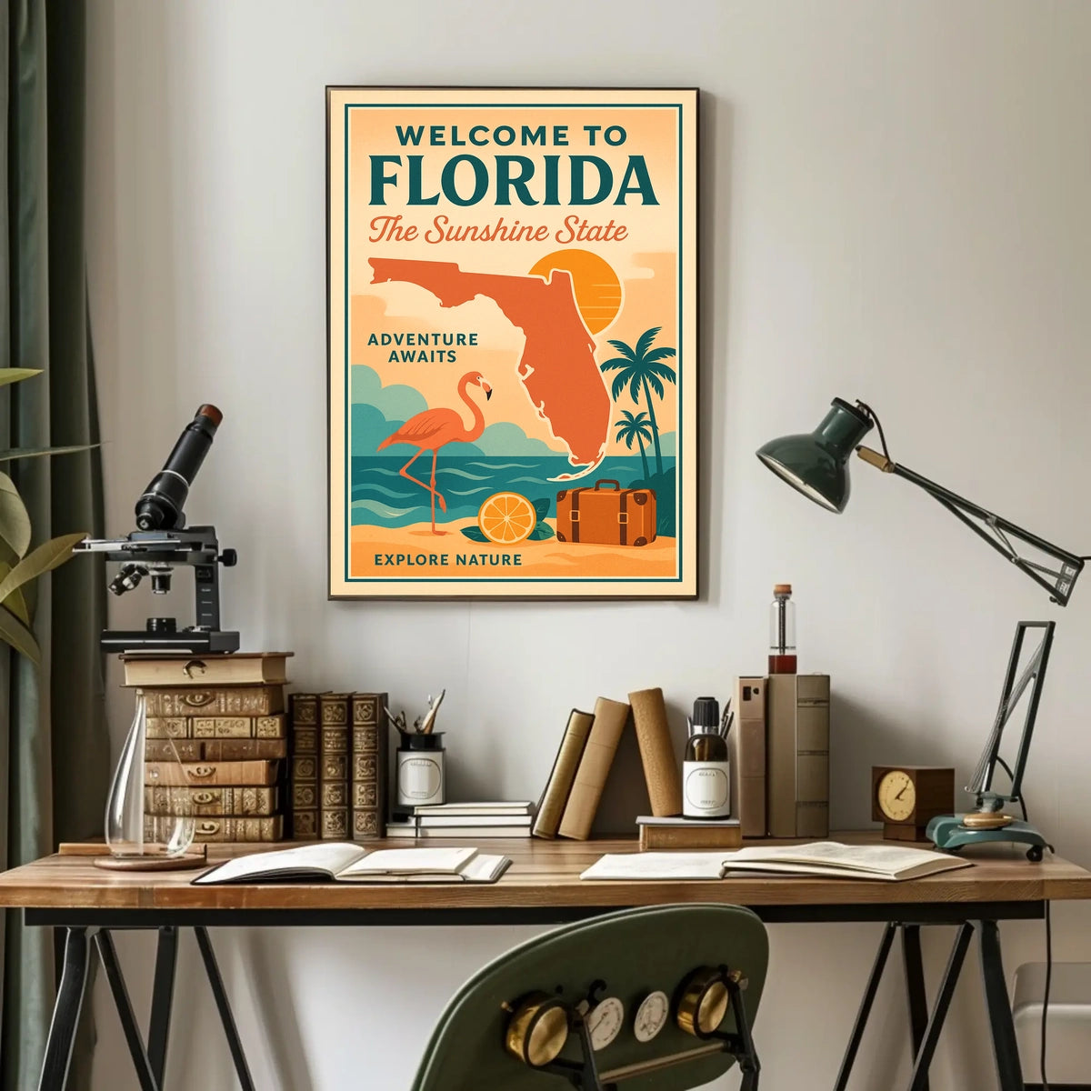 Welcome to Florida Adventure Awaits Poster