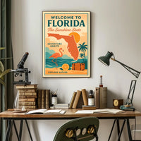 Welcome to Florida Adventure Awaits Poster