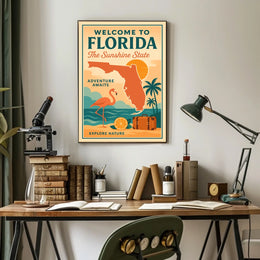 Welcome to Florida Adventure Awaits Poster