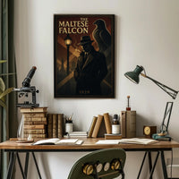 The Maltese Falcon Noir Film Poster Pop Culture Poster