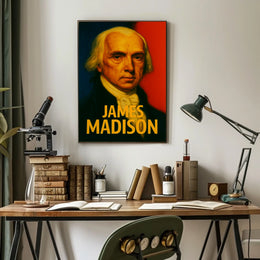 James Madison Heritage Decor Enthusiast Poster