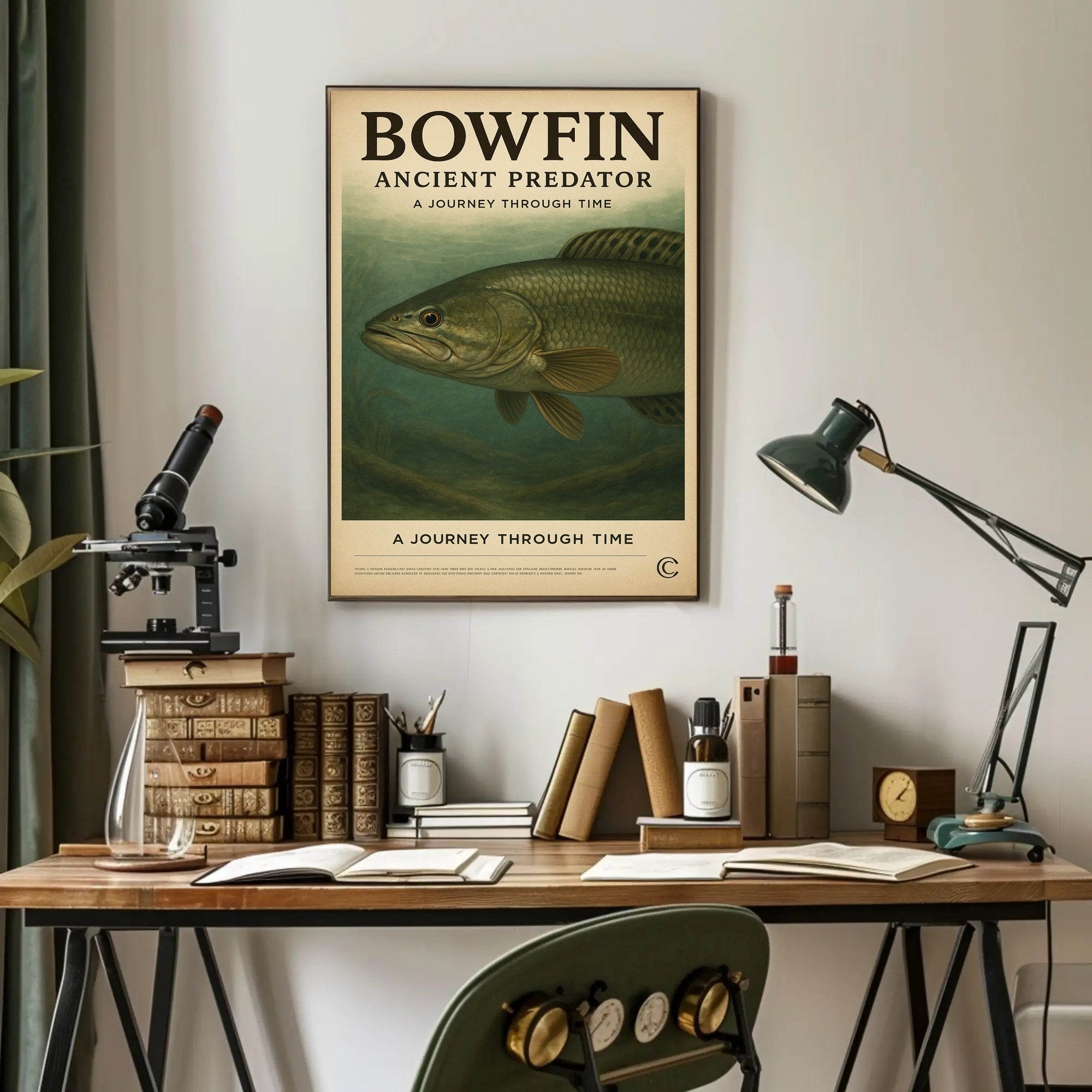 Bowfin Ancient Predator Poster PosterGoat
