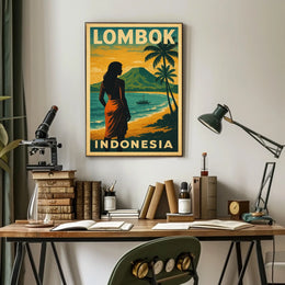 Lombok, Indonesia Poster