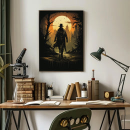 Shadowy Wanderer Poster