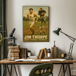 Jim Thorpe Athletic Legend Poster