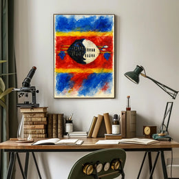 Vibrant Abstract Composition Abstract Poster
