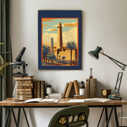 Ancient Egyptian Landscape Poster