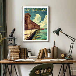 Dry Tortugas National Park Scenic Travel Poster