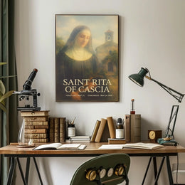 Saint Rita Of Cascia Poster