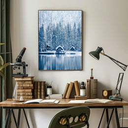 Crested Bird In The Wild Poster