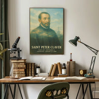 Saint Peter Claver Poster
