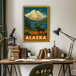 Alaska Wilderness Adventure Poster