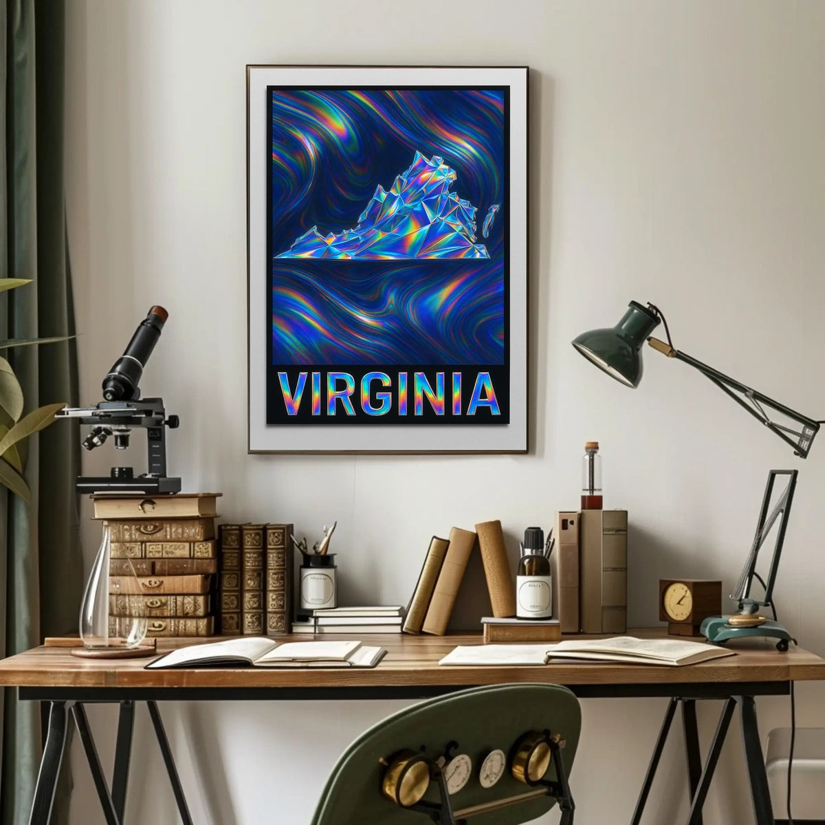 Virginia In Prism Poster