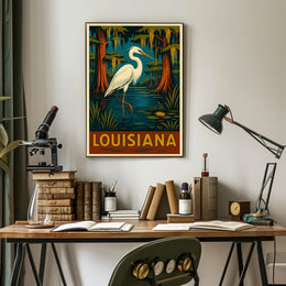 Louisiana Wildlife Poster