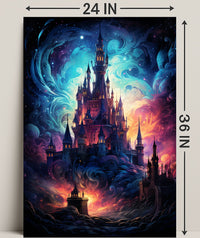 Enchanted Castle In The Cosmos Poster