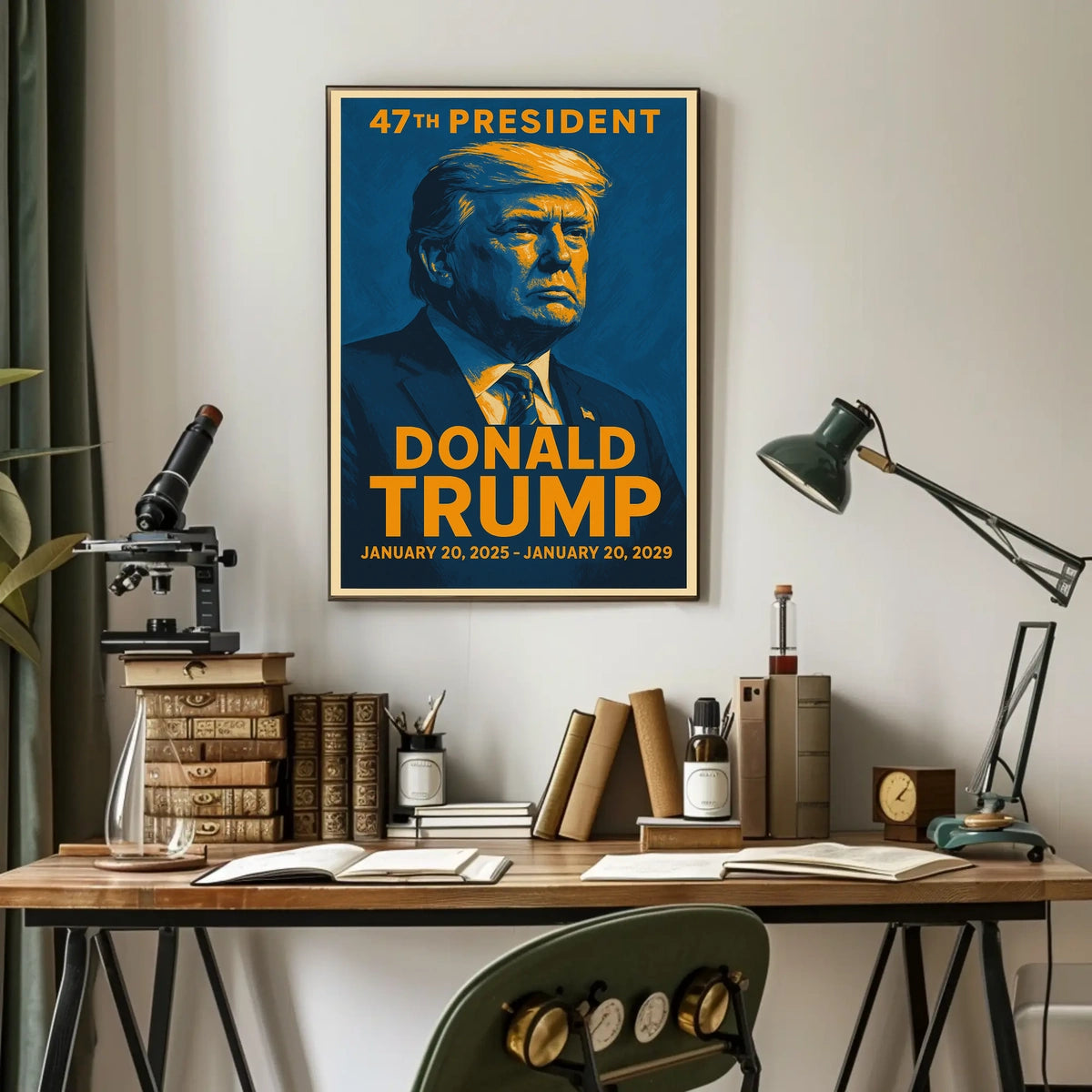 Donald Trump 47th President Poster