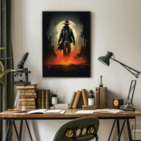 Lone Ranger In The Shadows Poster