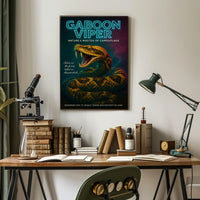 Gaboon Viper Natures Master of Camouflage Poster