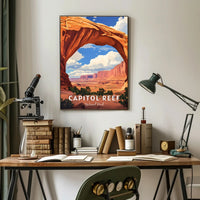 Capitol Reef Adventure National Park Poster