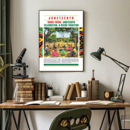 Juneteenth Celebration of Black History and Freedom Cultural or Heritage Poster