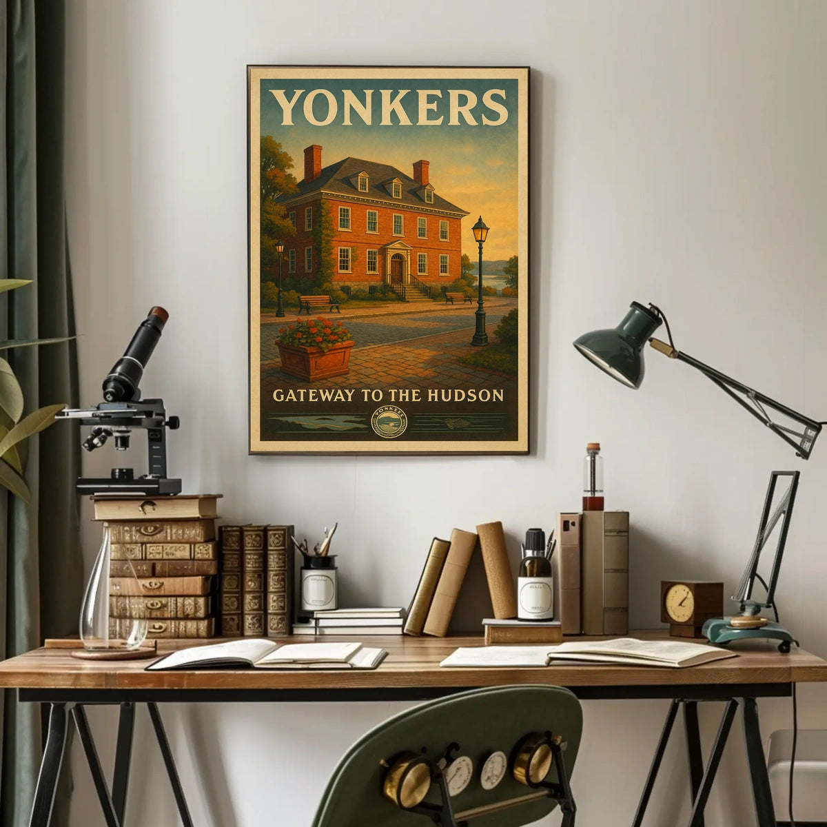 Yonkers Gateway to the Hudson Poster