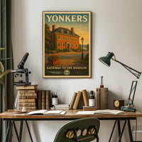 Yonkers Gateway to the Hudson Poster