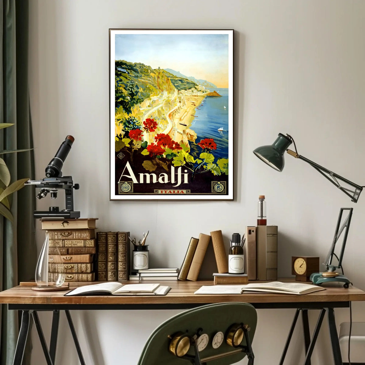 Amalfi Italia Poster