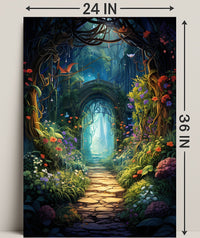 Enchanted Garden Pathway Poster