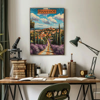 Picturesque Provence Village - Cultural or Heritage Poster