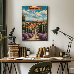 Picturesque Provence Village - Cultural or Heritage Poster