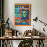 William Henry Harrison 9th President Poster