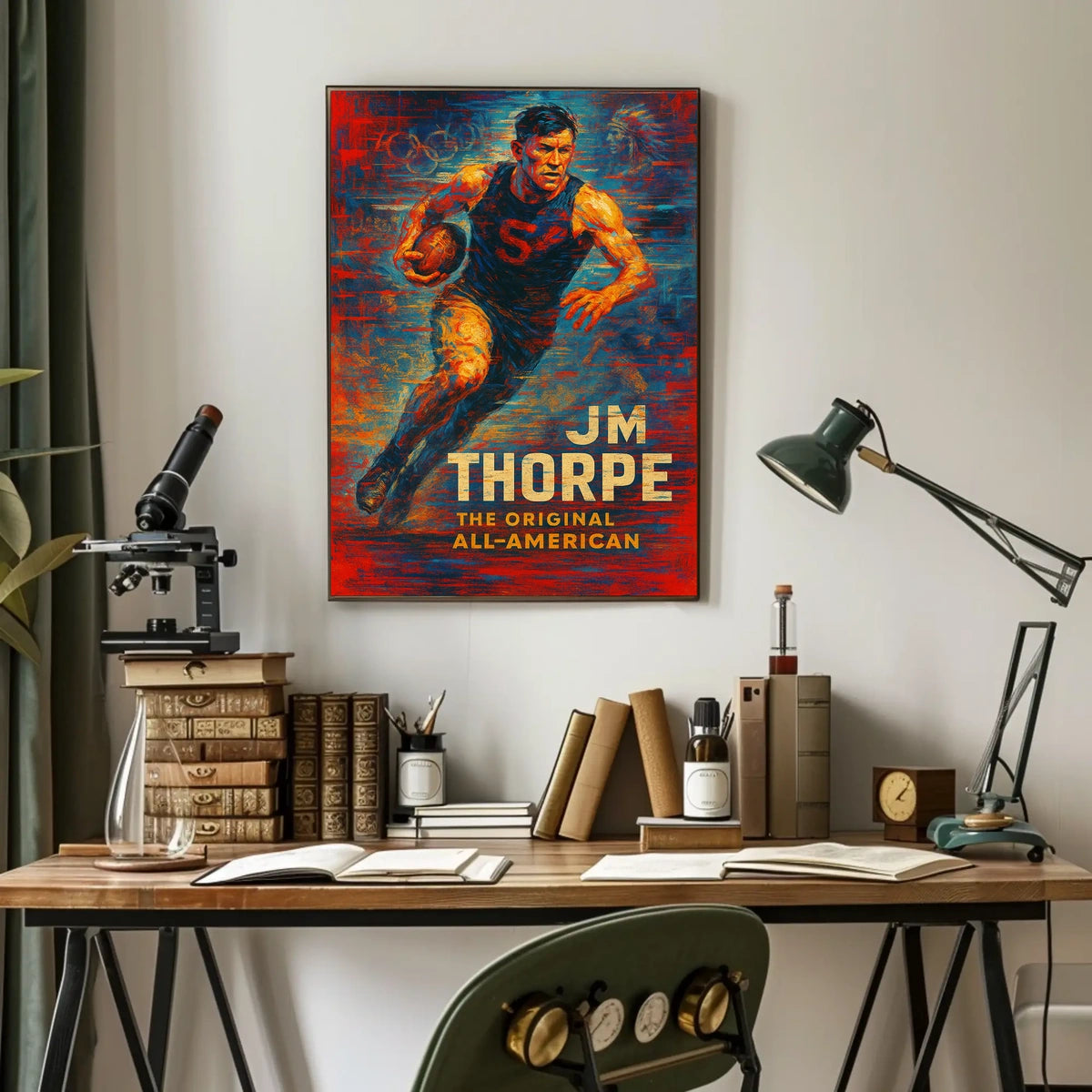 Jim Thorpe The Original All-American Poster