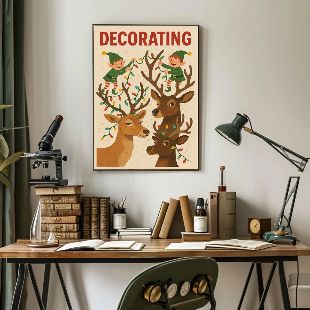 Holiday Decorating Fun Poster