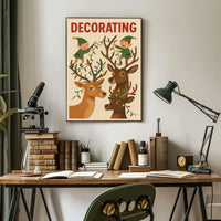 Holiday Decorating Fun Poster