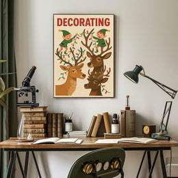 Holiday Decorating Fun Poster