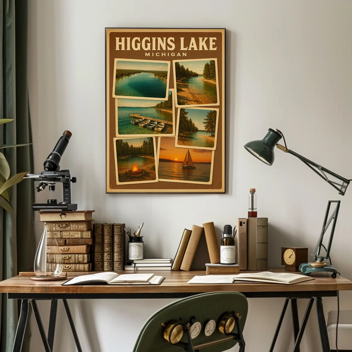 Higgins Lake, Michigan Poster