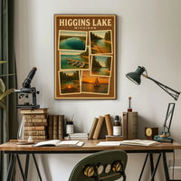 Higgins Lake, Michigan Poster