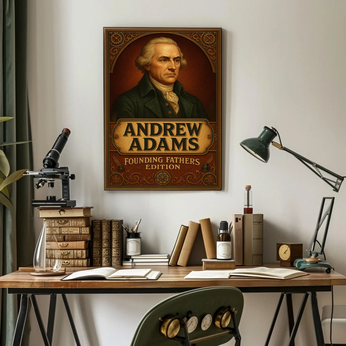 Andrew Adams Founding Fathers Edition Poster