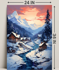 Winter Wonderland Retreat Poster